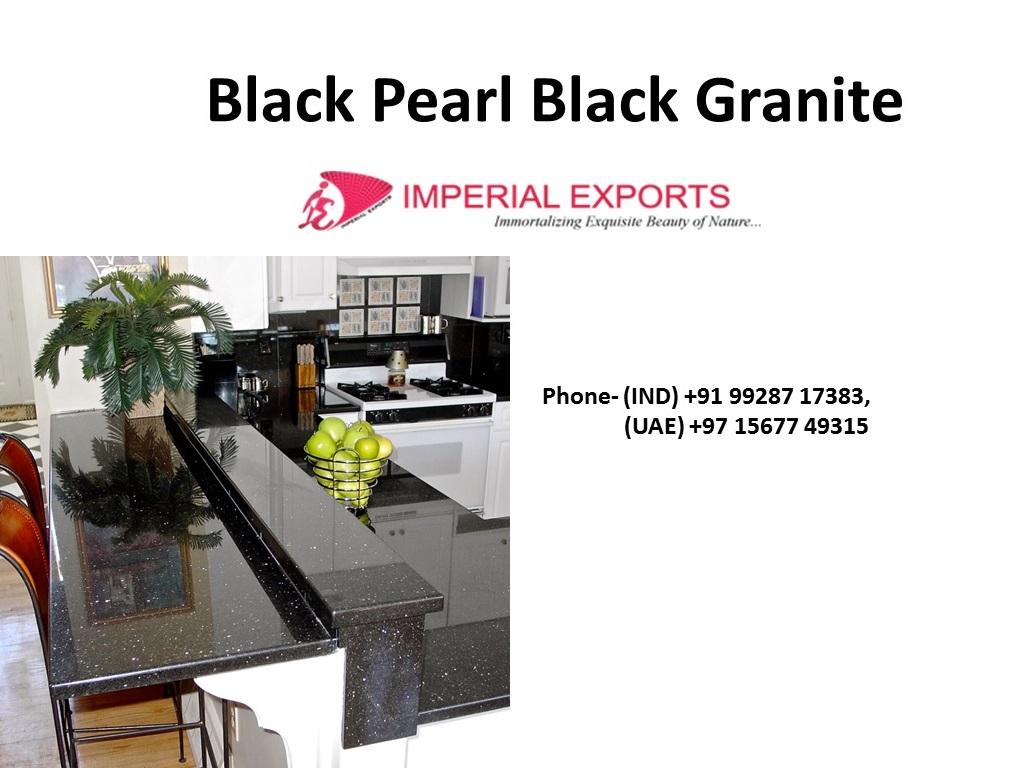 Supplier of Black Pearl Granite UK US Russia Imperial Exports India