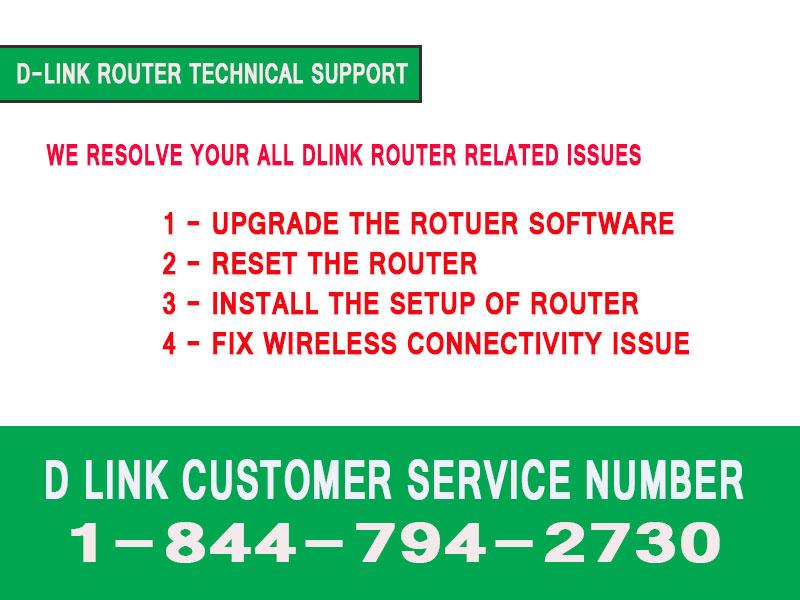 D Link Customer Service Number