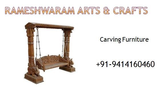 Carving Furniture for Interior Decoration Rameshwaram Arts & craft