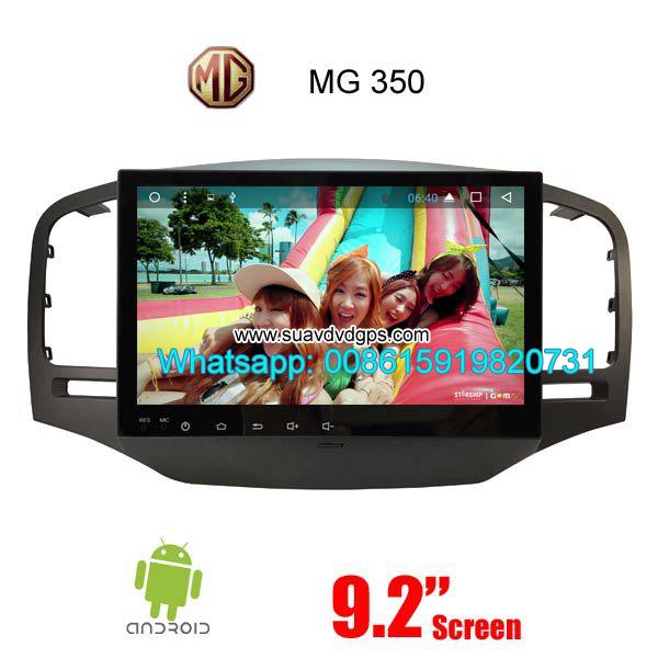 MG 350 Car audio radio update android GPS navigation camera