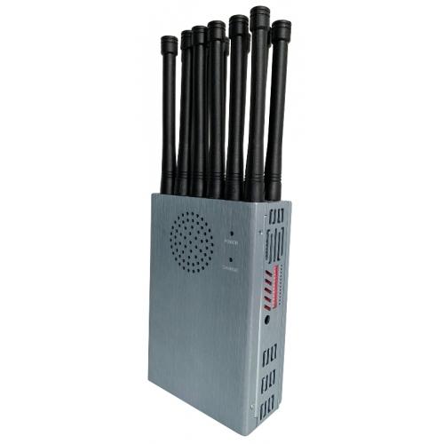 12 Antenna 5G LTE 5Ghz 12W Jammer 3G 4G GPS RC WIFI up to 30m