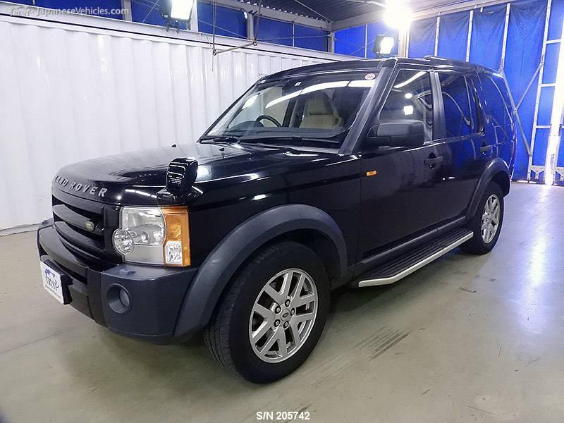 Stock Number (S/N): 205742 LANDROVER DISCOVERY SE, Year 2007 Japan