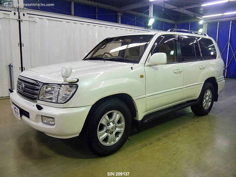 Stock Number (S/N): 209137 TOYOTA LANDCRUISER VX-LIMITED G, Year 2003 