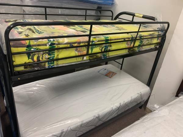 Twin twin bunkbed brand new frame new Different types - $198 (Maryland