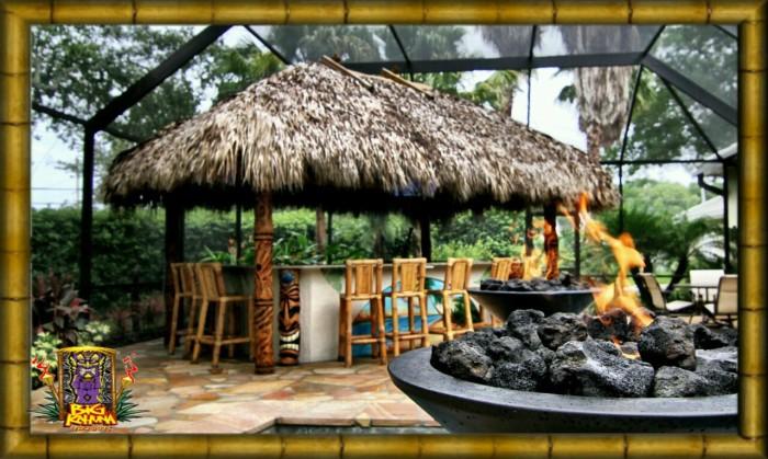 Tiki Bars in Florida - Big Kahuna Tiki Huts