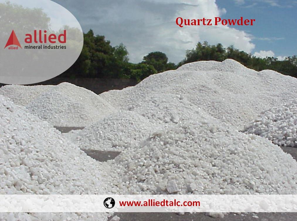 Supplier Exporter of Quartz Powder in India Allied Mineral Industry 