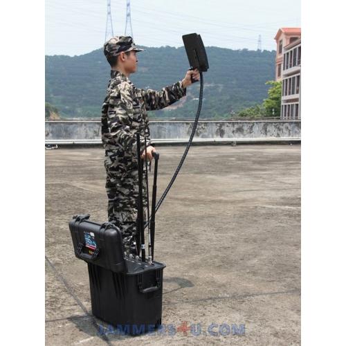 Drone UAV 134-140W Portable RC Jammer up to 1500m