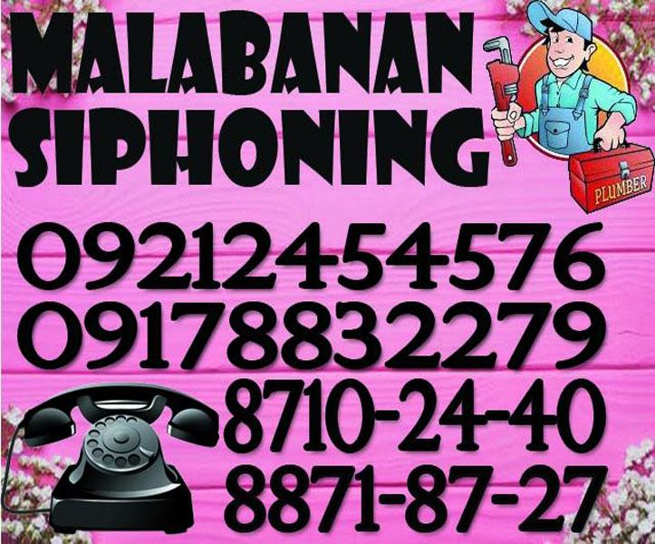 a-l malabanan siphoning expert plumbing 09212454576