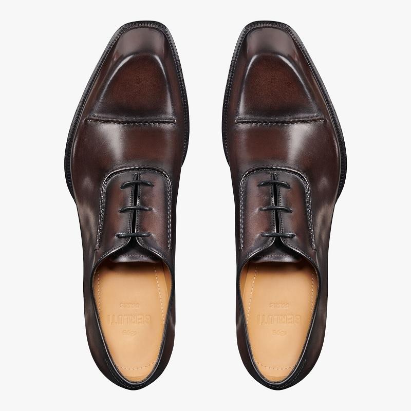 Berluti Shoes - Arthur Lateral Leather Oxford for Sale in France
