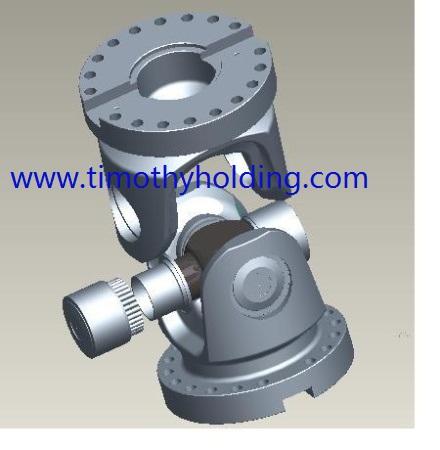 Universal joint shaft for rolling mill 