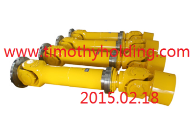 Universal joint shaft for steel industry 