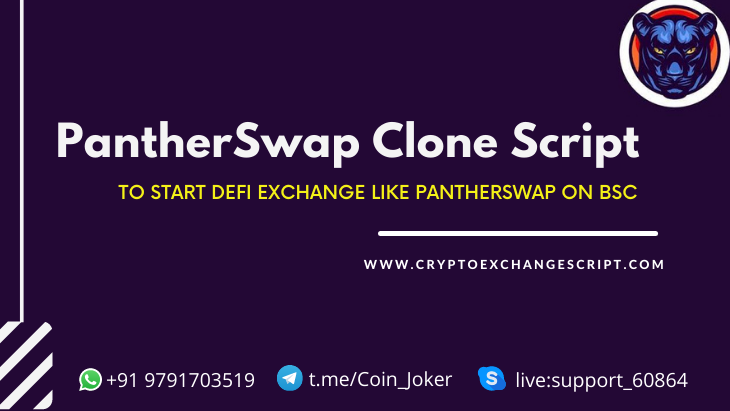 PantherSwap Clone Script - To Create DeFi Exchange like PantherSwap
