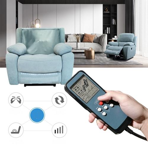 Massage Sofa Electric Function Sofa Disposable Tech Cloth Space Seat S