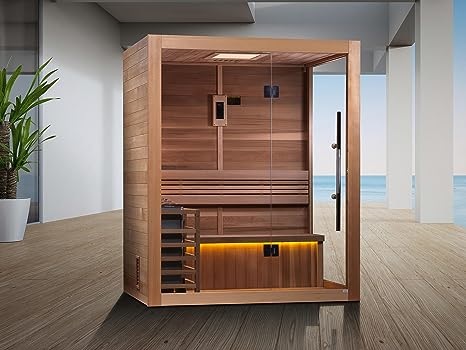Golden Designs Hanko Edition 2-3 Person Indoor Traditional Steam Sauna